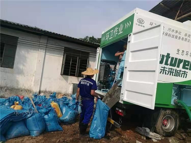 揭阳工业污泥压干处理